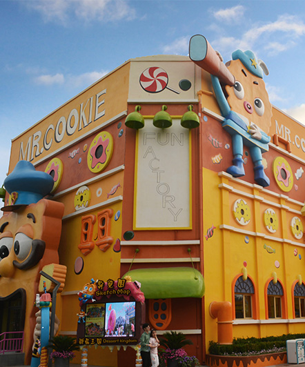 Happy Valley Mr. Cookie Land | Theme Park Architecture-13