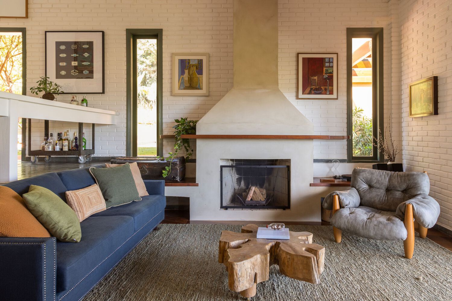 巴西 Ibi House 和谐乡村风格设计-10