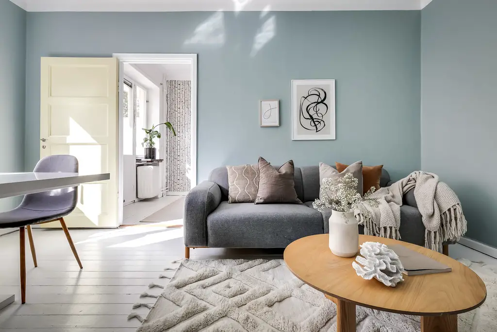 清新自然的 42m2 一室公寓设计-6