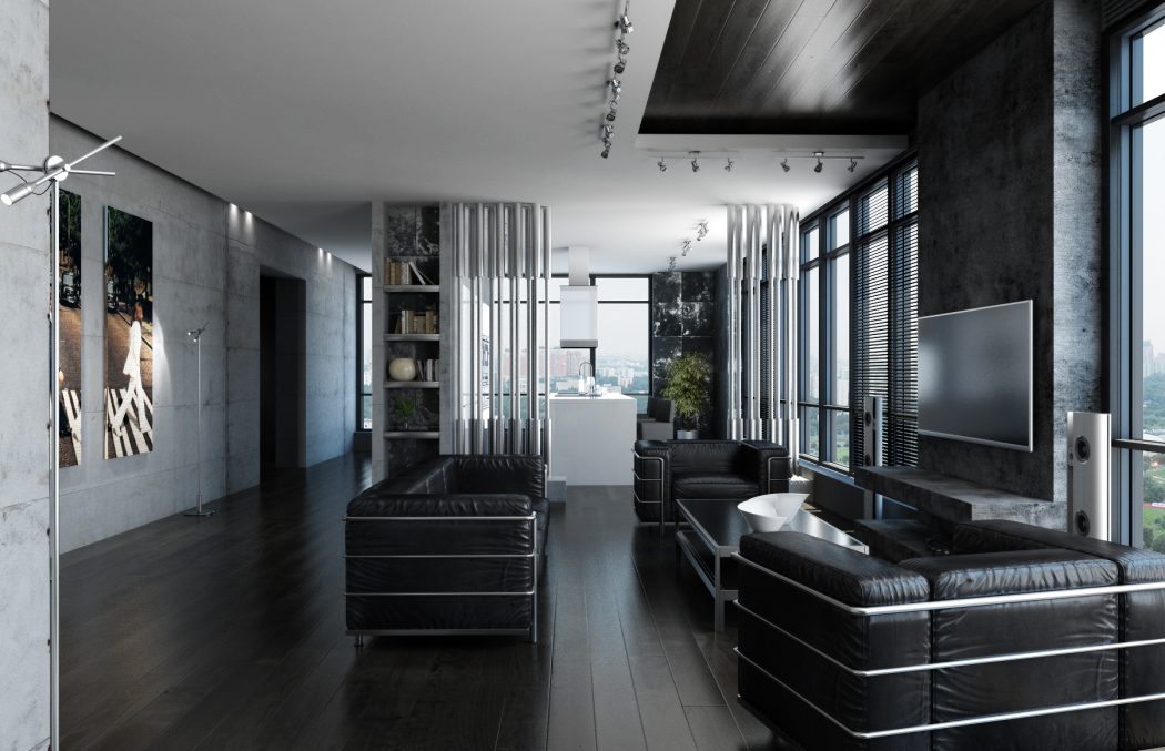 圣彼得德堡高科技感公寓-2