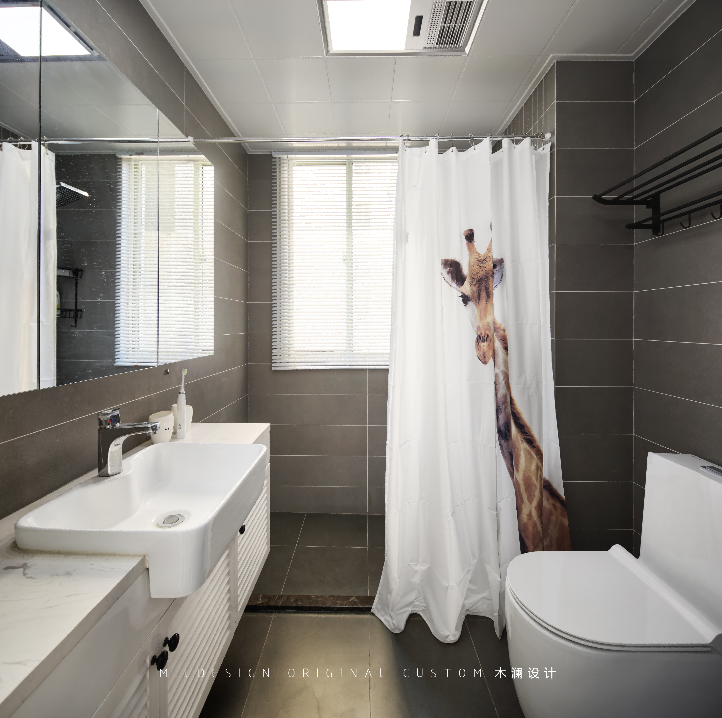 130㎡北欧风三口之家-34