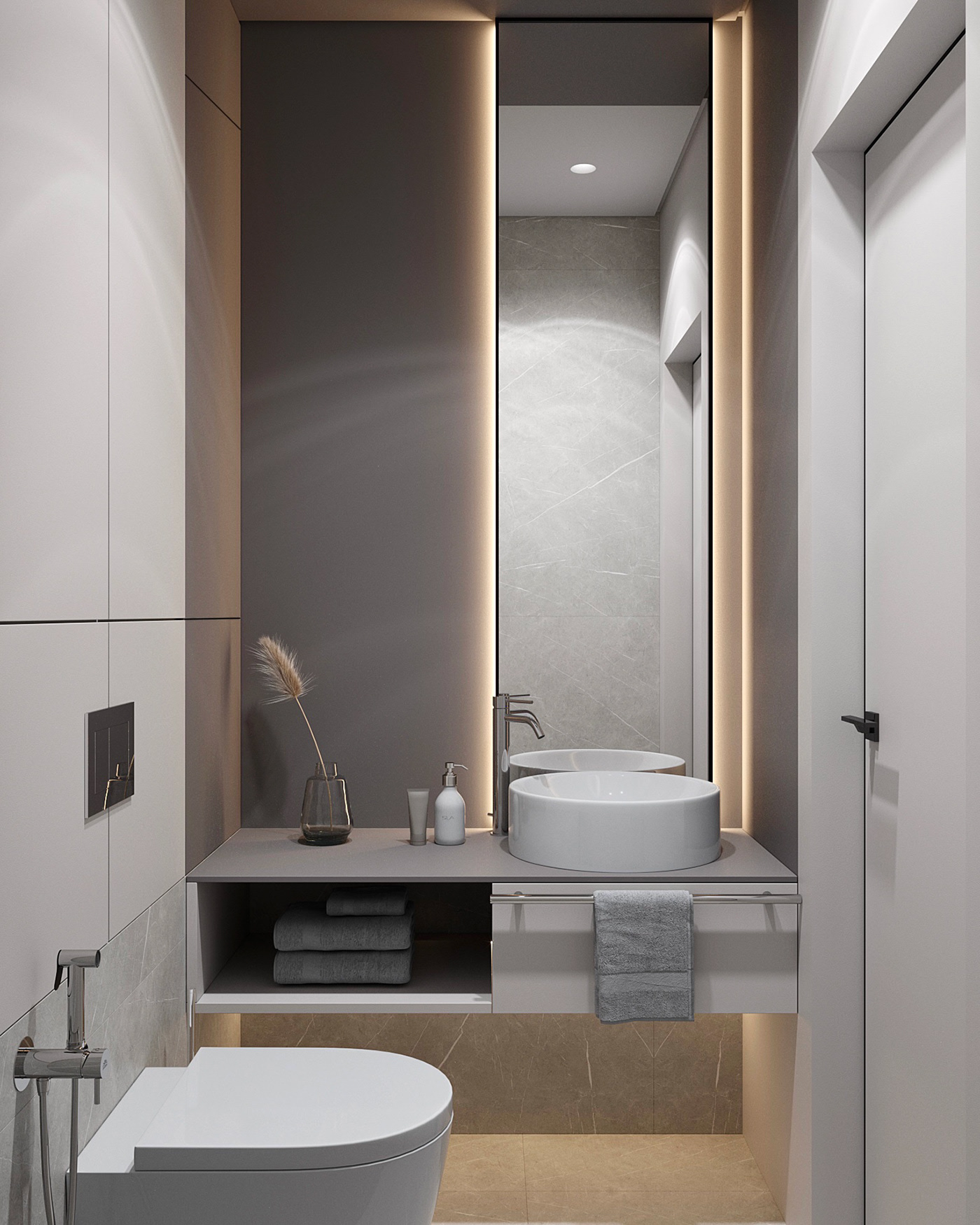 浅色系公寓设计-22