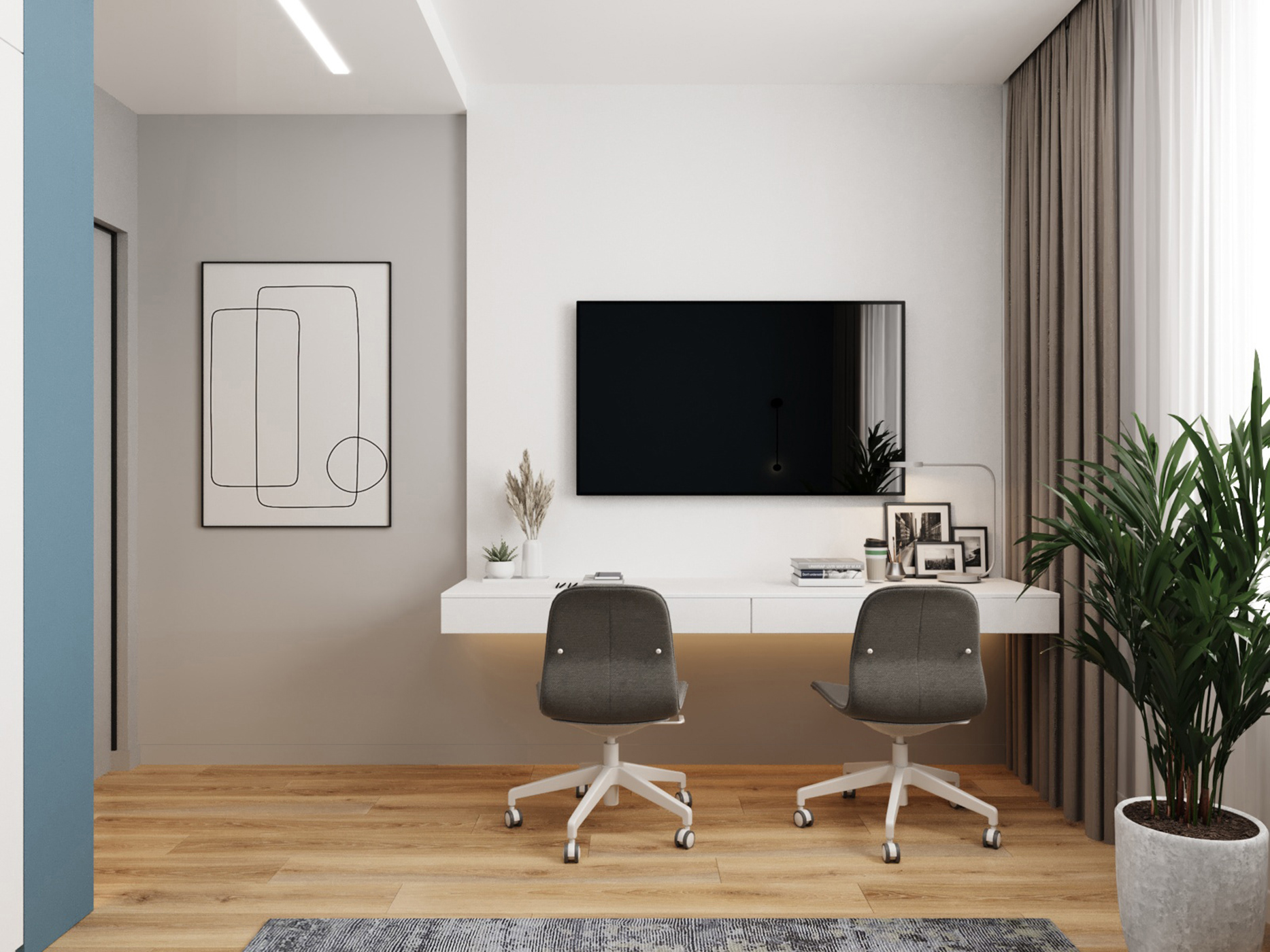 探索空间无限潜能的 93㎡公寓设计-16