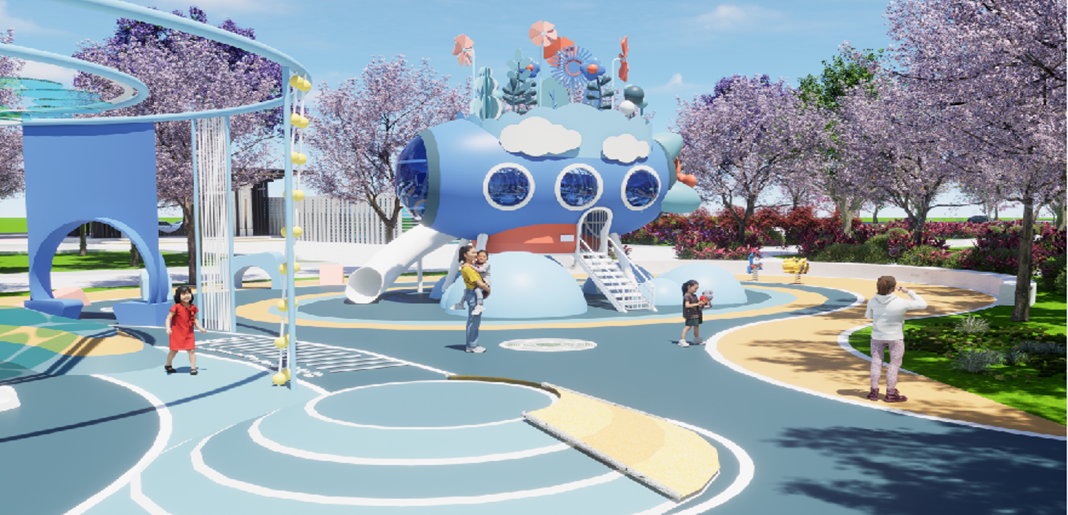 万象新天居住区景观设计-17