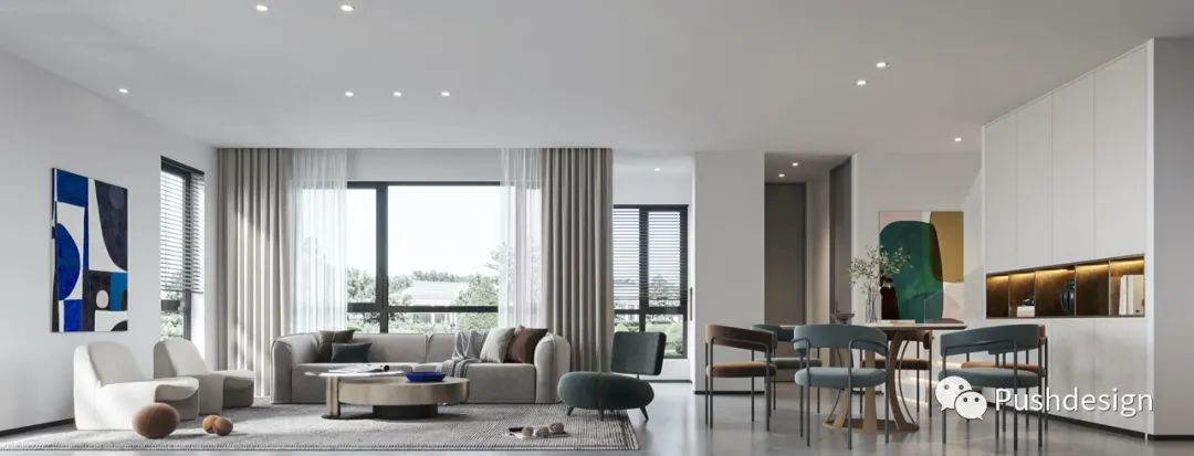 现代别墅 · 艺术共鸣与实用美学的完美结合丨DANIEL ZHAO|赵丹-5