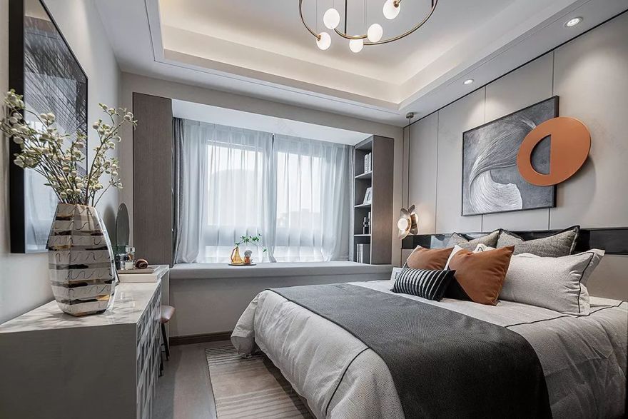 水乡儒雅 | 荣盛甪直甫上花园售楼处与样板间设计-70