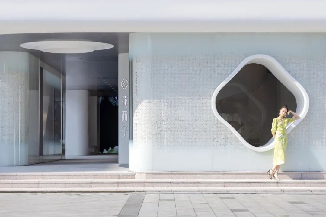 花西子「隐园」全球首家线下旗舰店丨中国杭州丨leaping creative 立品设计-6