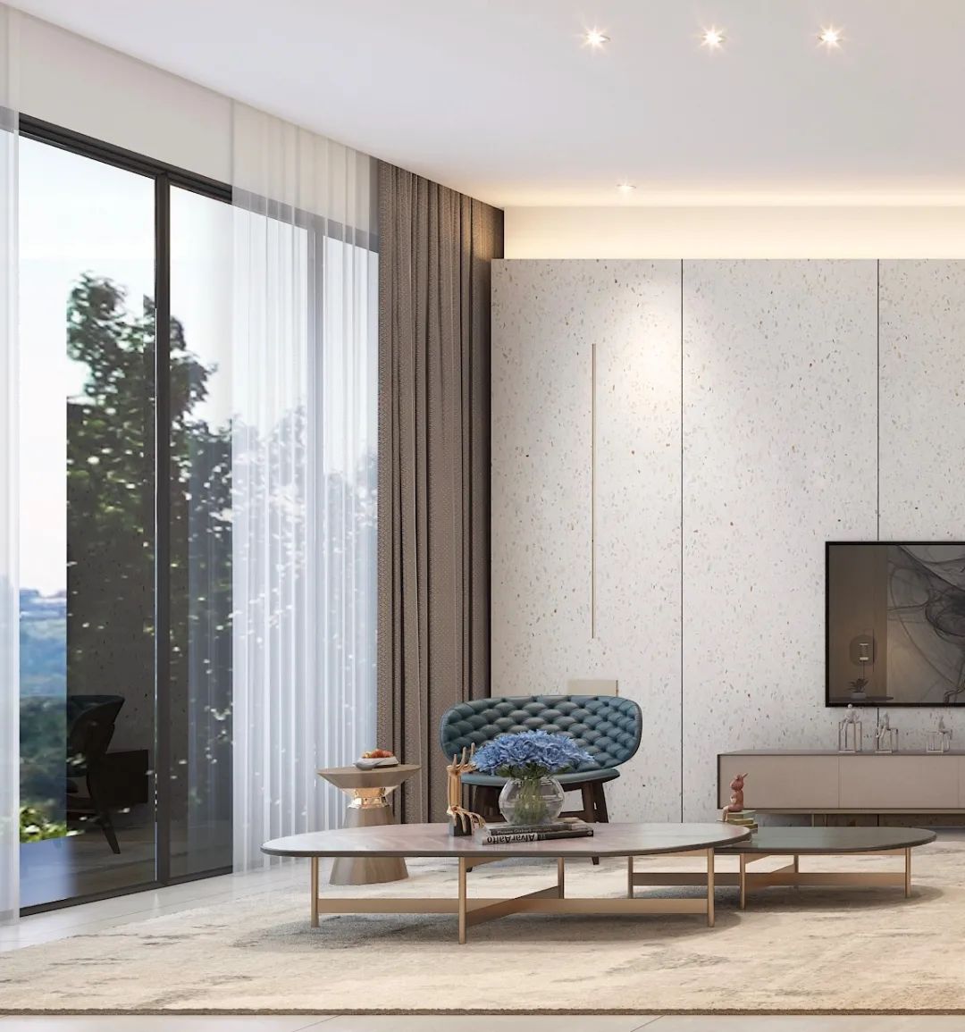 马思设计 | 现代轻奢别墅,打造理想生活空间-9