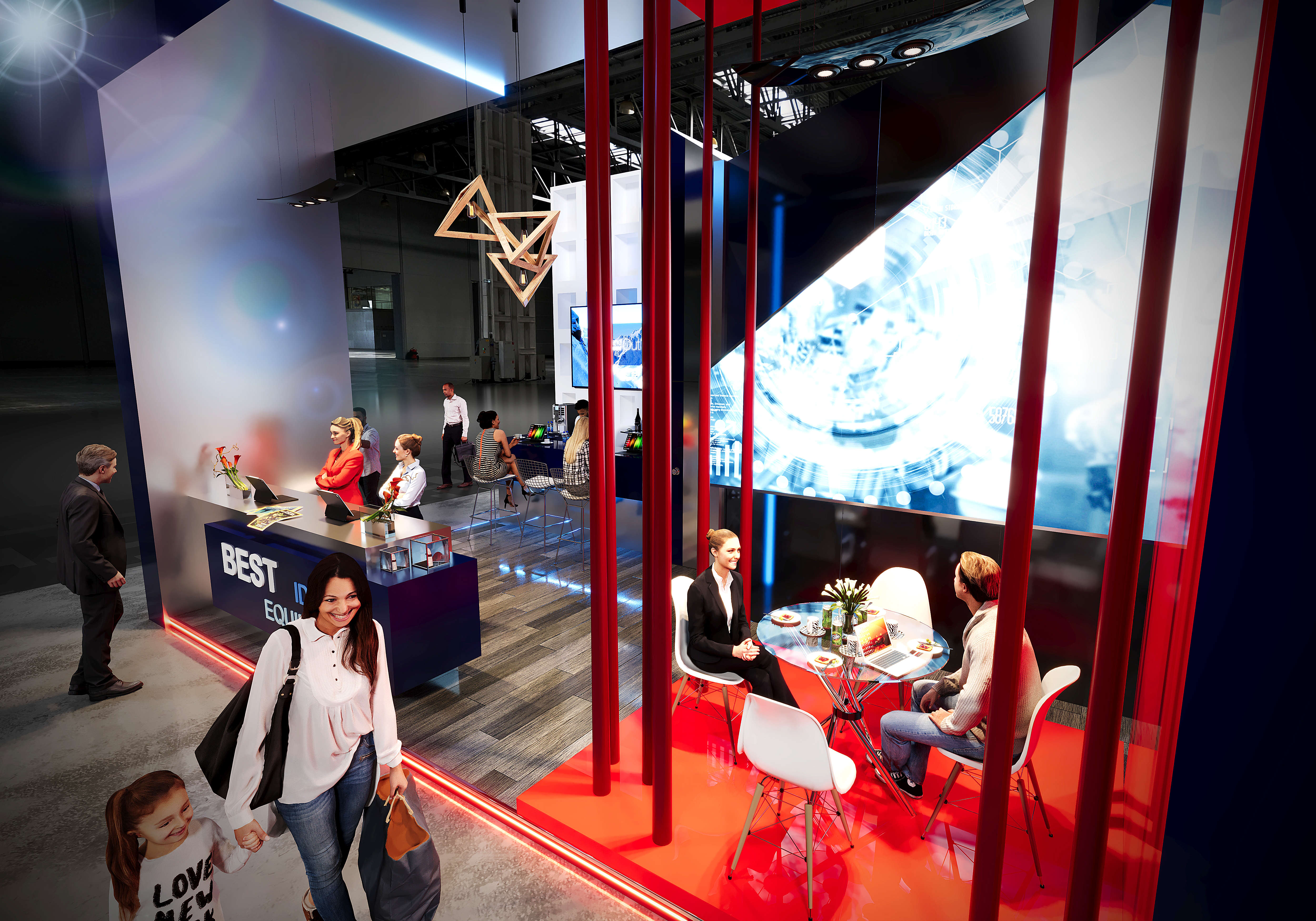 展览展台设计丨俄罗斯莫斯科丨Michail Koznev-21