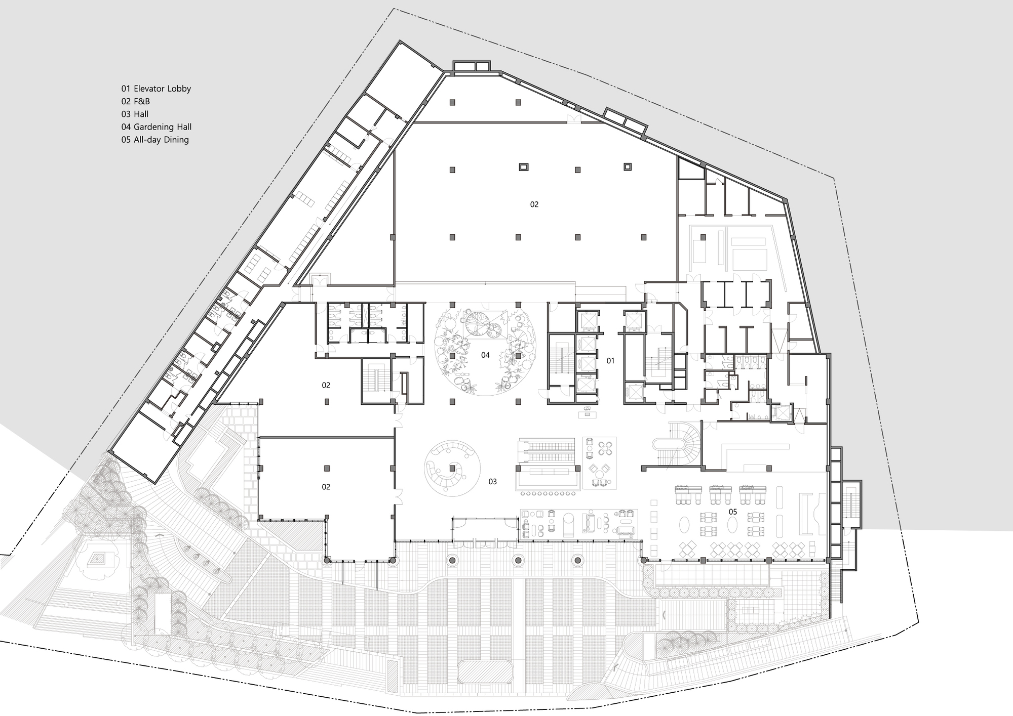Mondrian Seoul Itaewon 酒店丨韩国首尔丨Gansam Architects & Associates-31