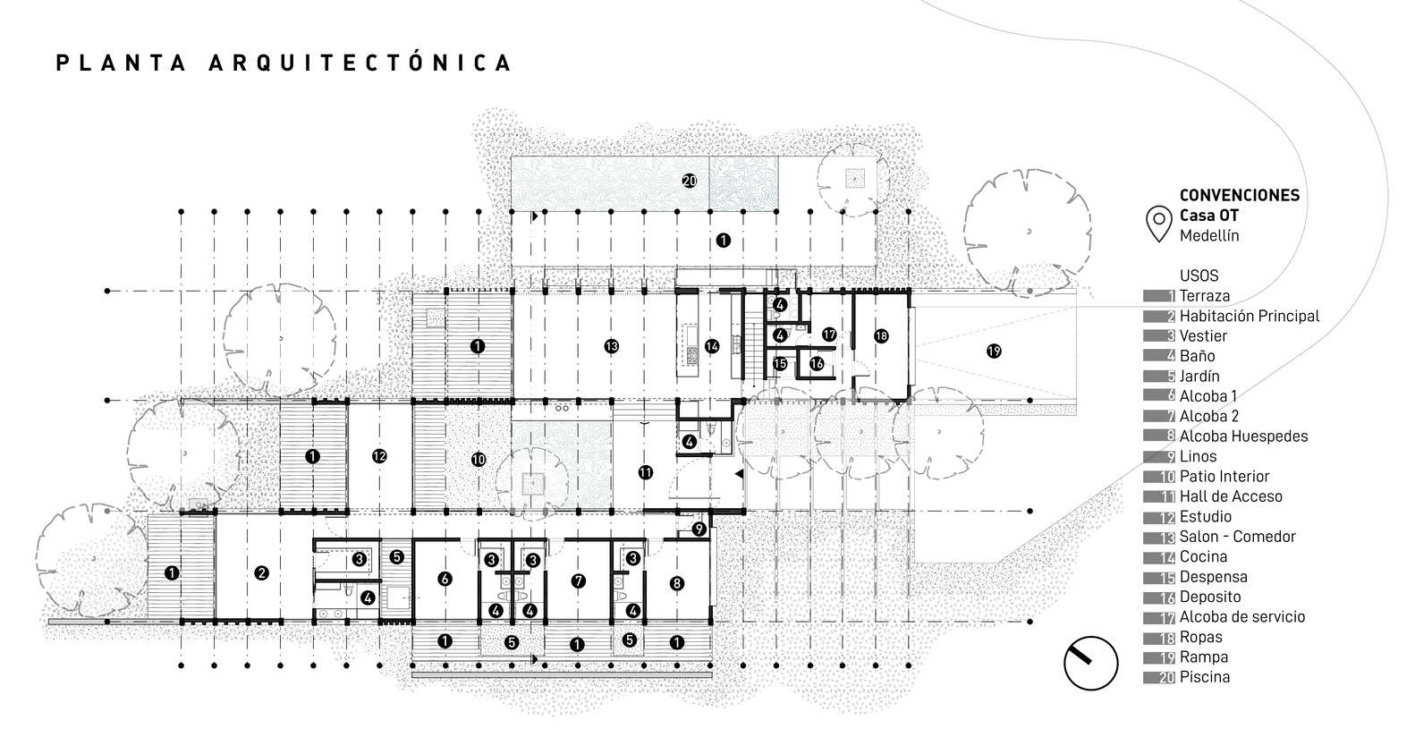 哥伦比亚 OT House丨DARP (De Arquitectura y Paisaje)-26