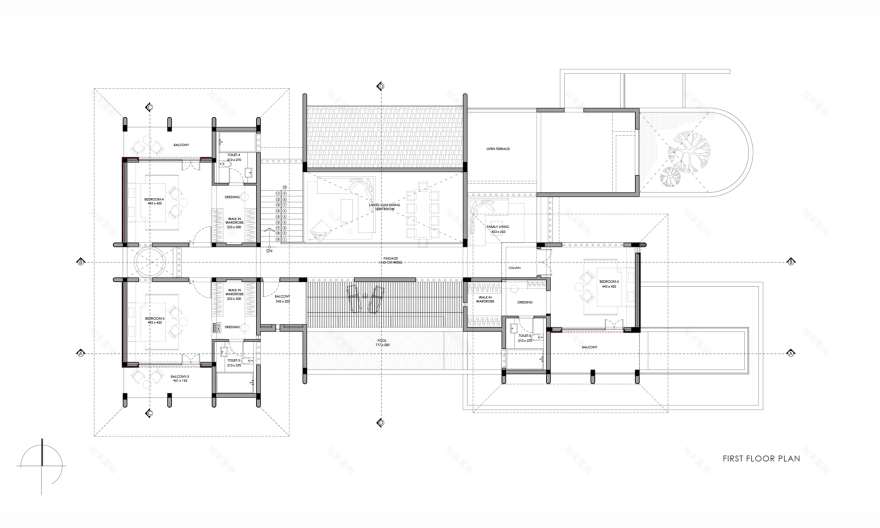 马塔曼加拉姆宅邸丨印度丨SOHO Architects-41