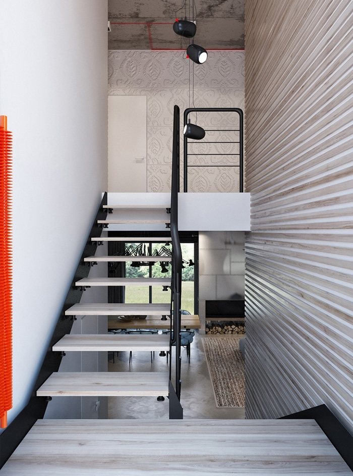 酷炫LOFT工业风别墅  Azovskiy - Pahomova-5