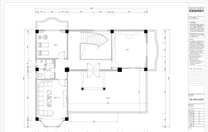 
百宸空间设计-福建.漳浦林总自建别墅 -3