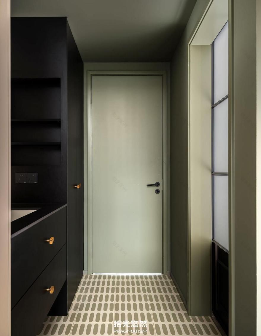 108㎡爆改,双入户动线,混搭的二人居-32