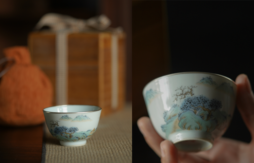 鹤隐秋林新作 丨 南京巧庆楼茶膳餐厅，“禅茶之味，风雅之美”-15