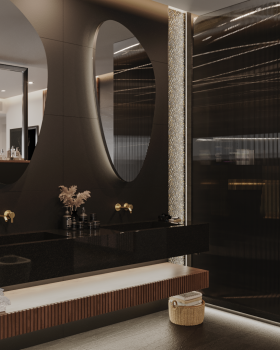 Luxury Master Bedroom And Master Bathroom