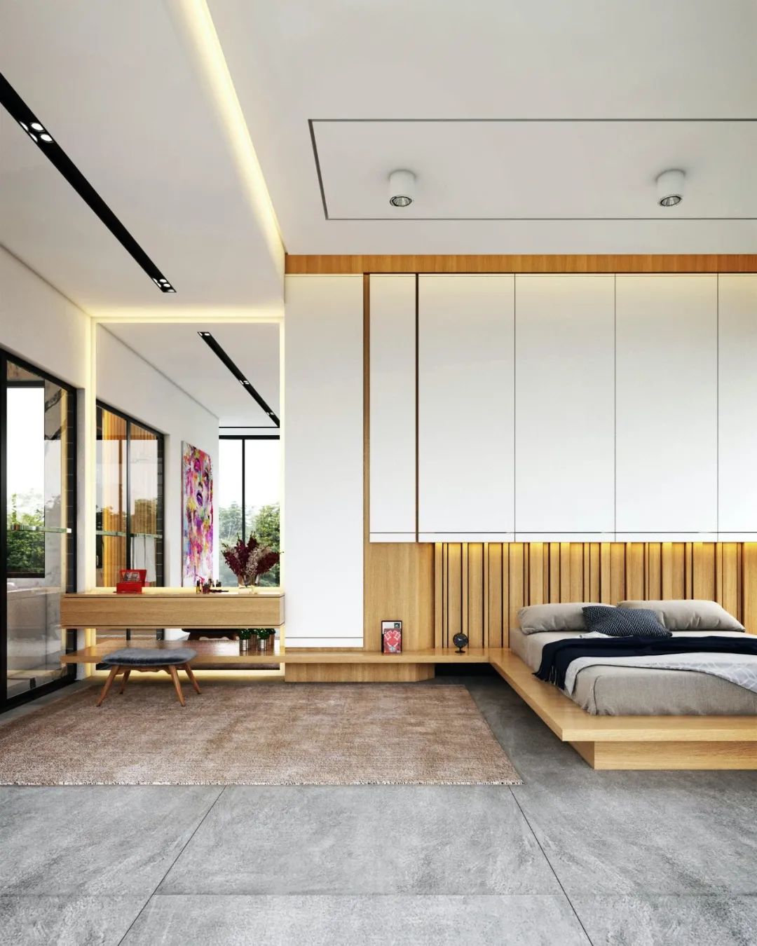 伊朗 800㎡简约别墅，东西向规划保通风-45