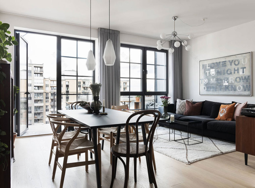 斯德哥尔摩前烘焙坊 55 平米工业风小公寓-5