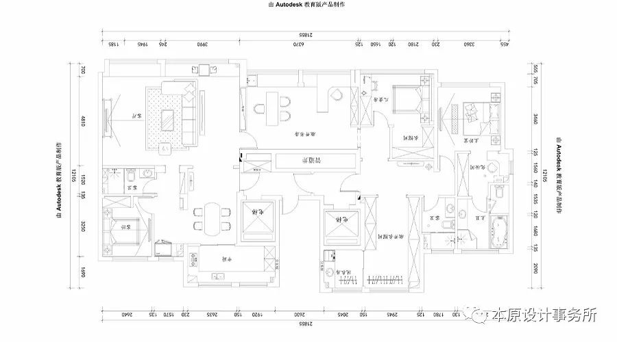 绿城澜园 2-601/602 新美式设计，温馨优雅的居家空间-54