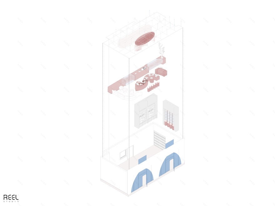 巧克力咖啡馆设计丨沙特阿拉伯丨Reel Studio-9