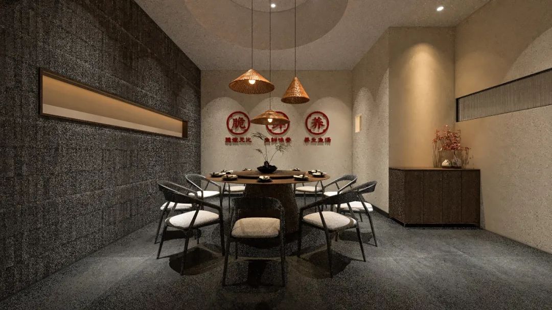 脆皖鱼中餐厅丨中国连云港丨连云港设计力量 点度空间设计-19