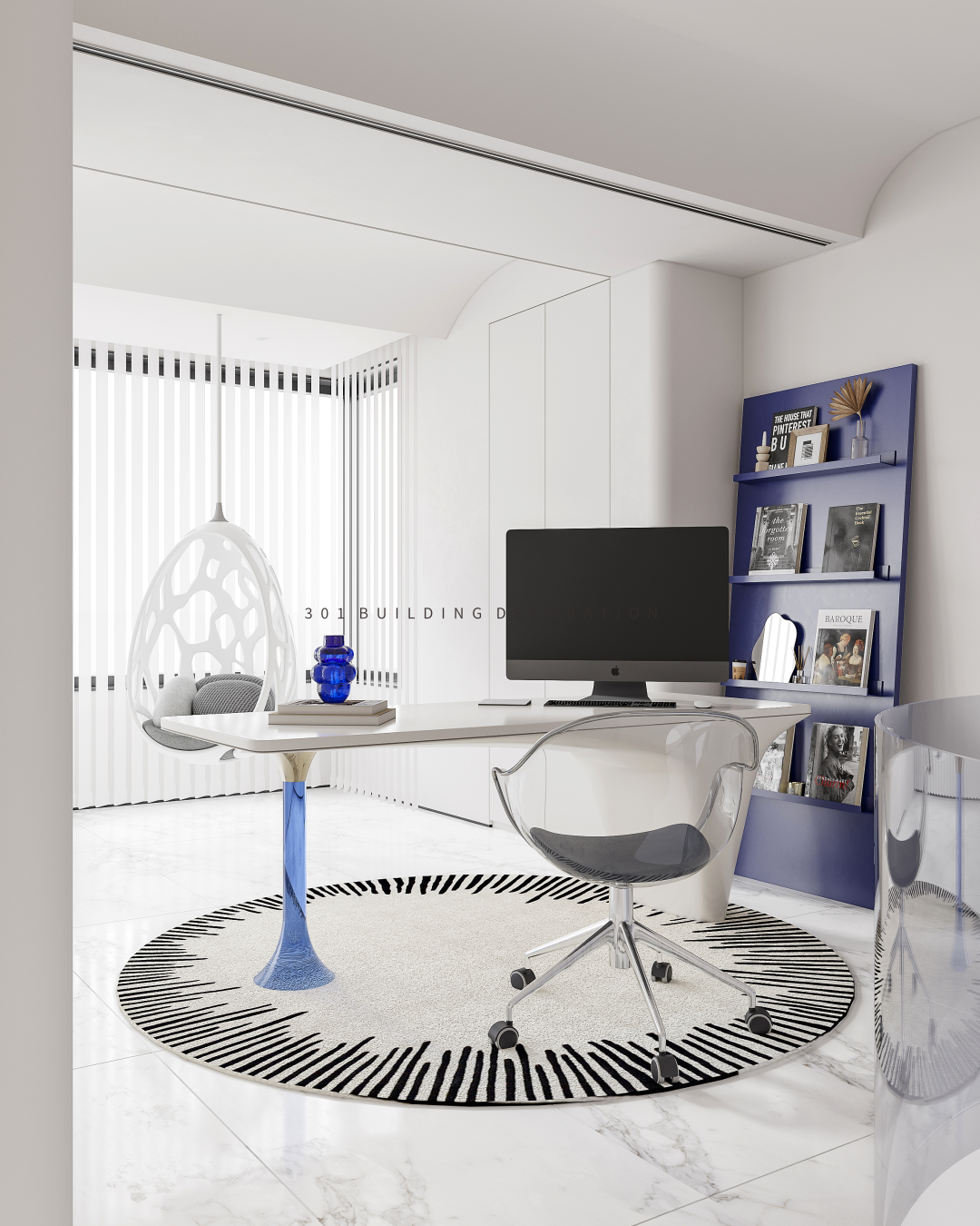 极简之美,盛放心中的热爱丨三零一建筑装饰事务所-24