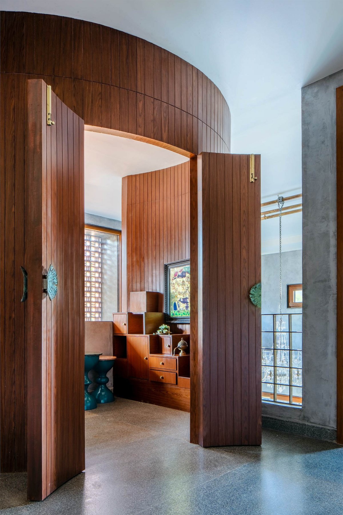 充满阳光的印度家庭住宅丨Sona Reddy-37