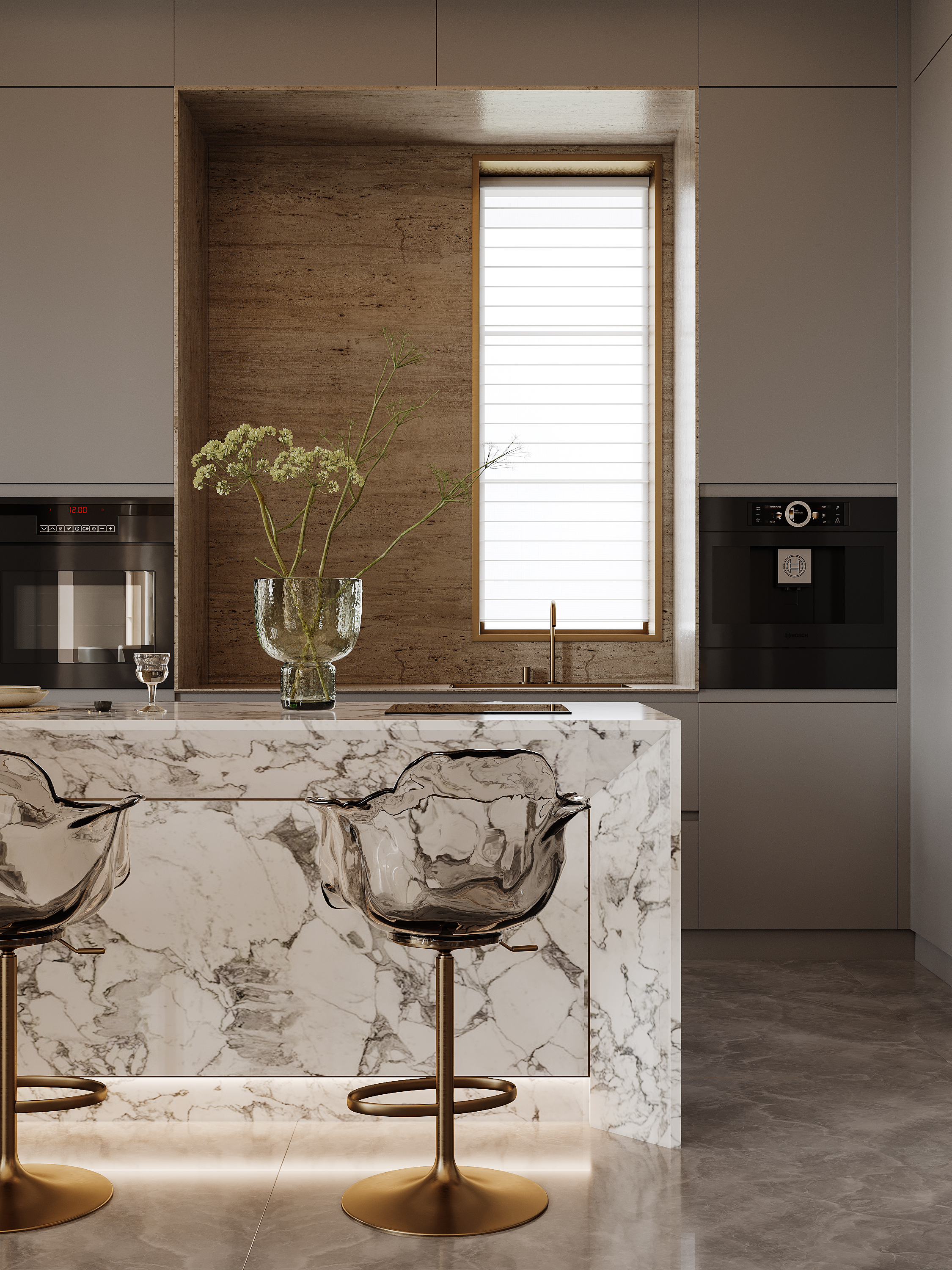 轻奢风别墅设计-6