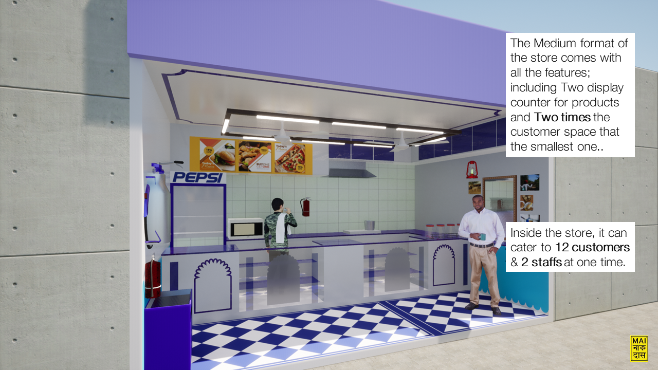 Store Redevelopment for Nagauri Milk-22