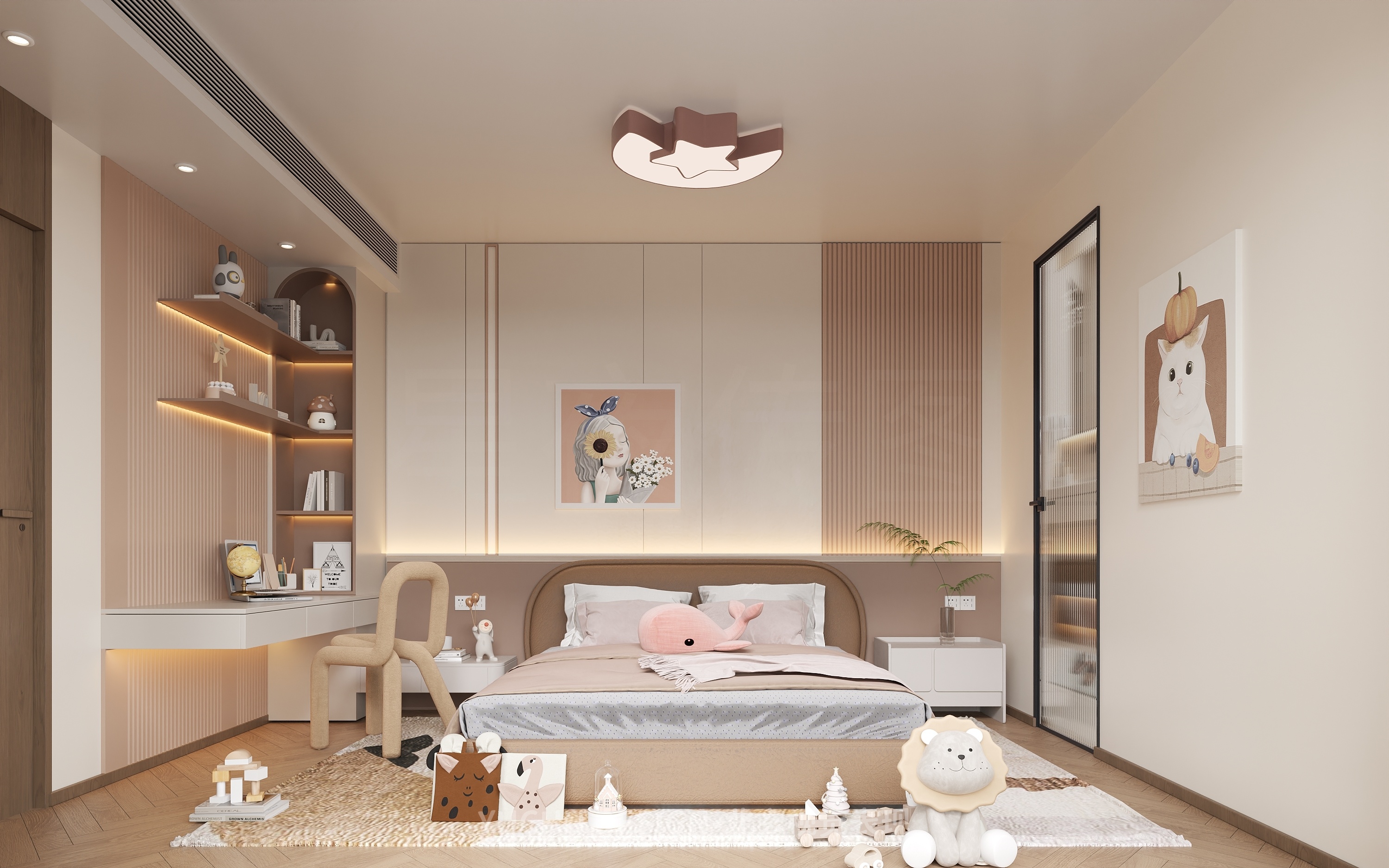 现代与新中式家装效果-5