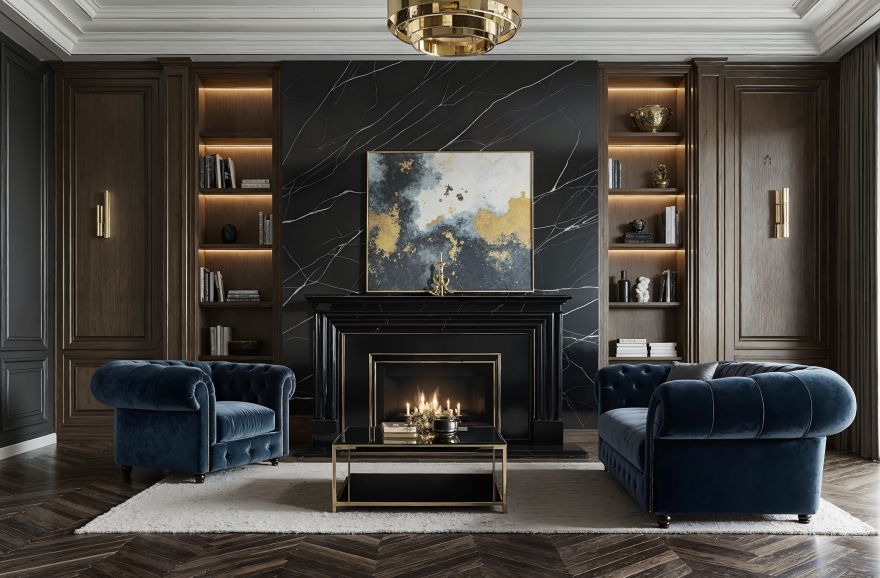 蓝调巴黎:一场皮革与鎏金的法式浪漫风暴-14