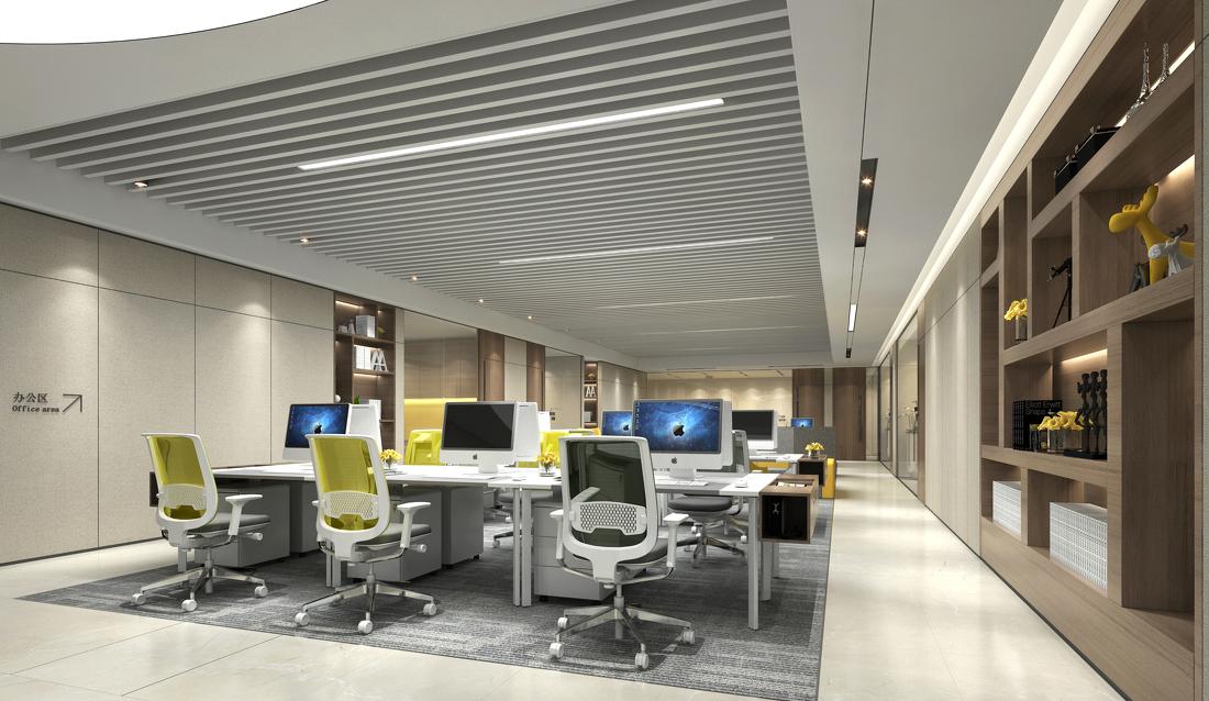 互联网办公室的流动空间设计-4