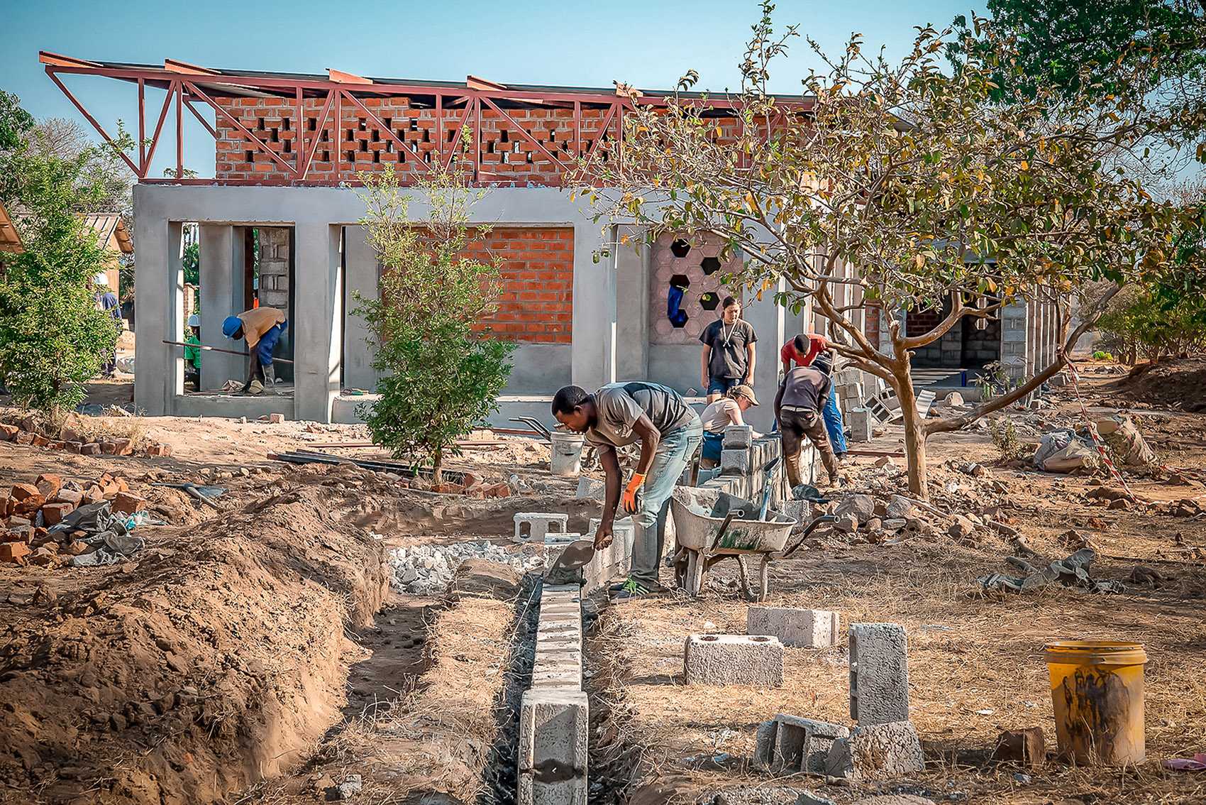 Evergreen学校，赞比亚 / CAUKIN Studio-32