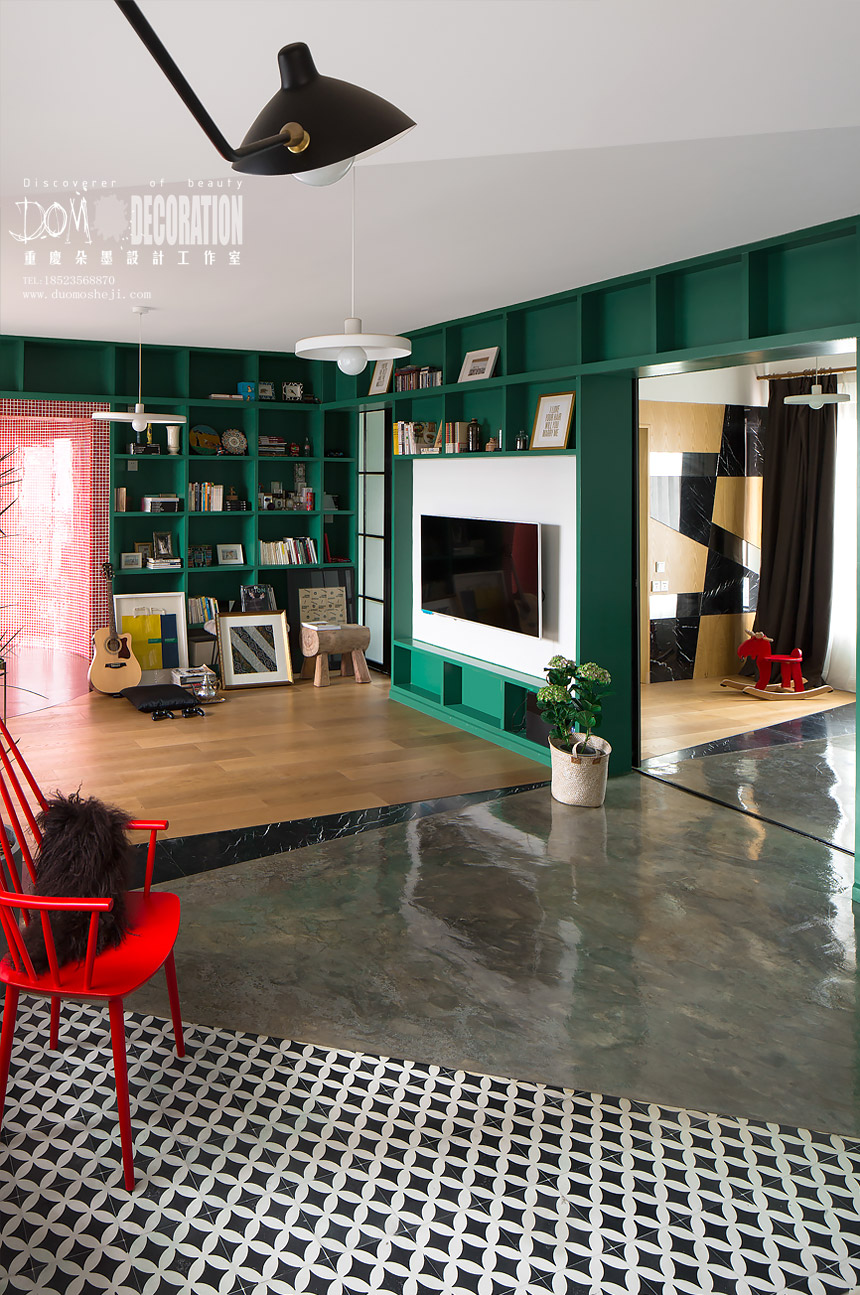 90 后婚房设计 | 自由组合的魔方空间-68