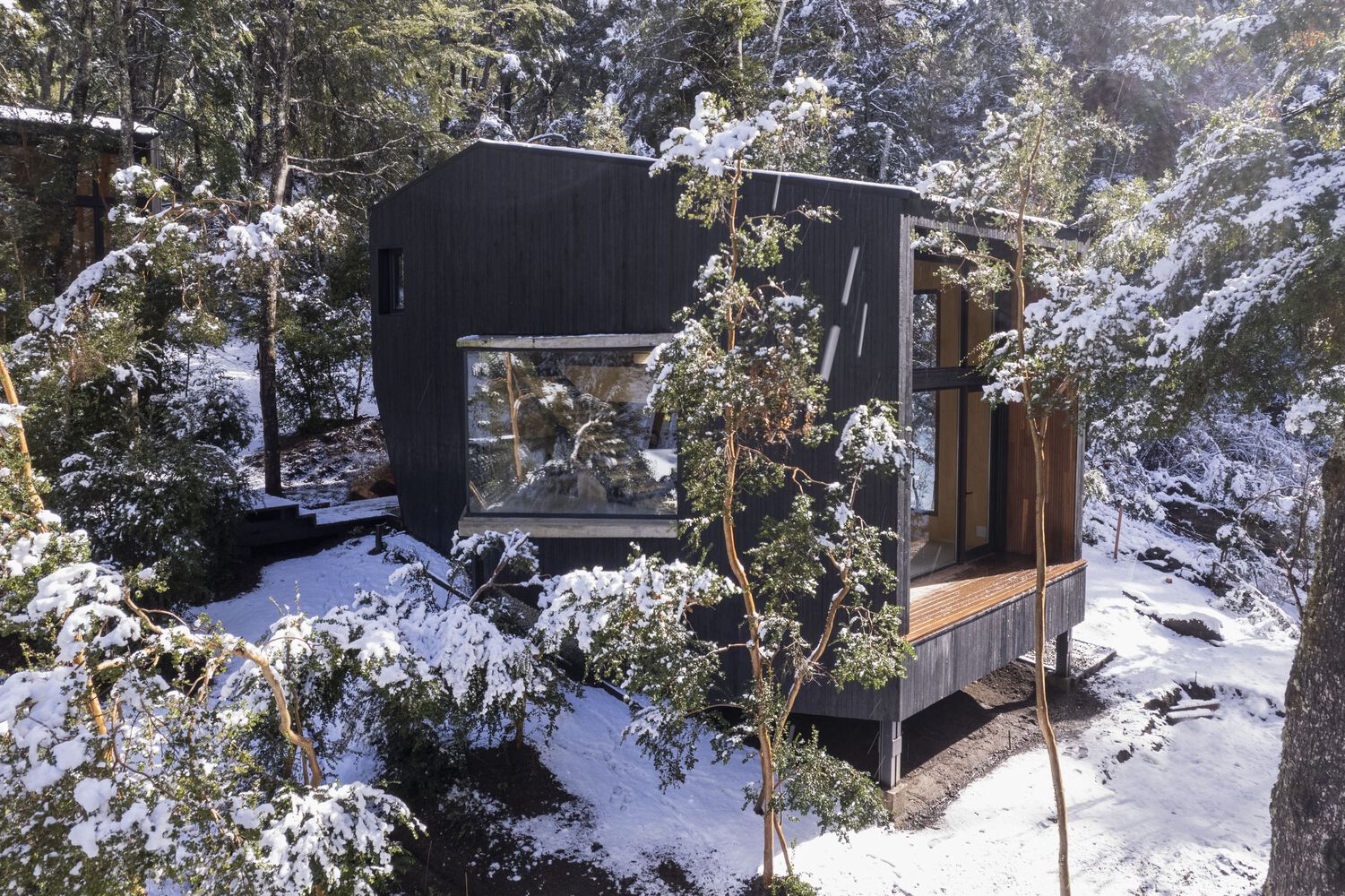 融入自然的"景观小屋"——Patagonia 阿根廷 Casa Gallareta-12