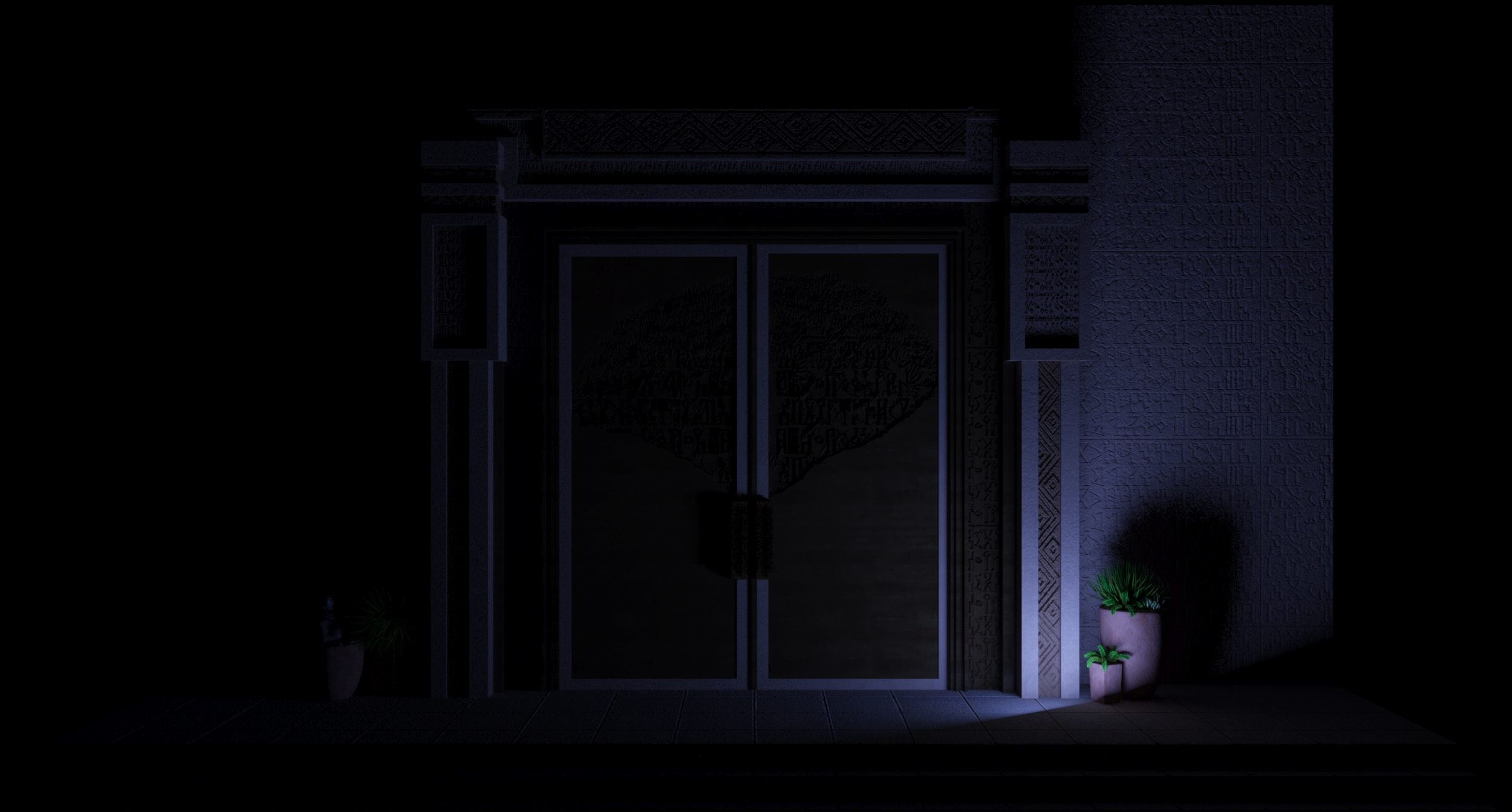 也门考古博物馆大门设计-9