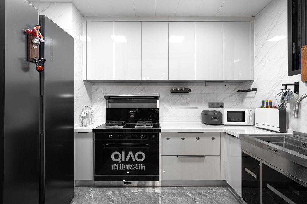 九里峰景现代轻奢风装修案例丨中国重庆丨重庆俏业家装饰-33