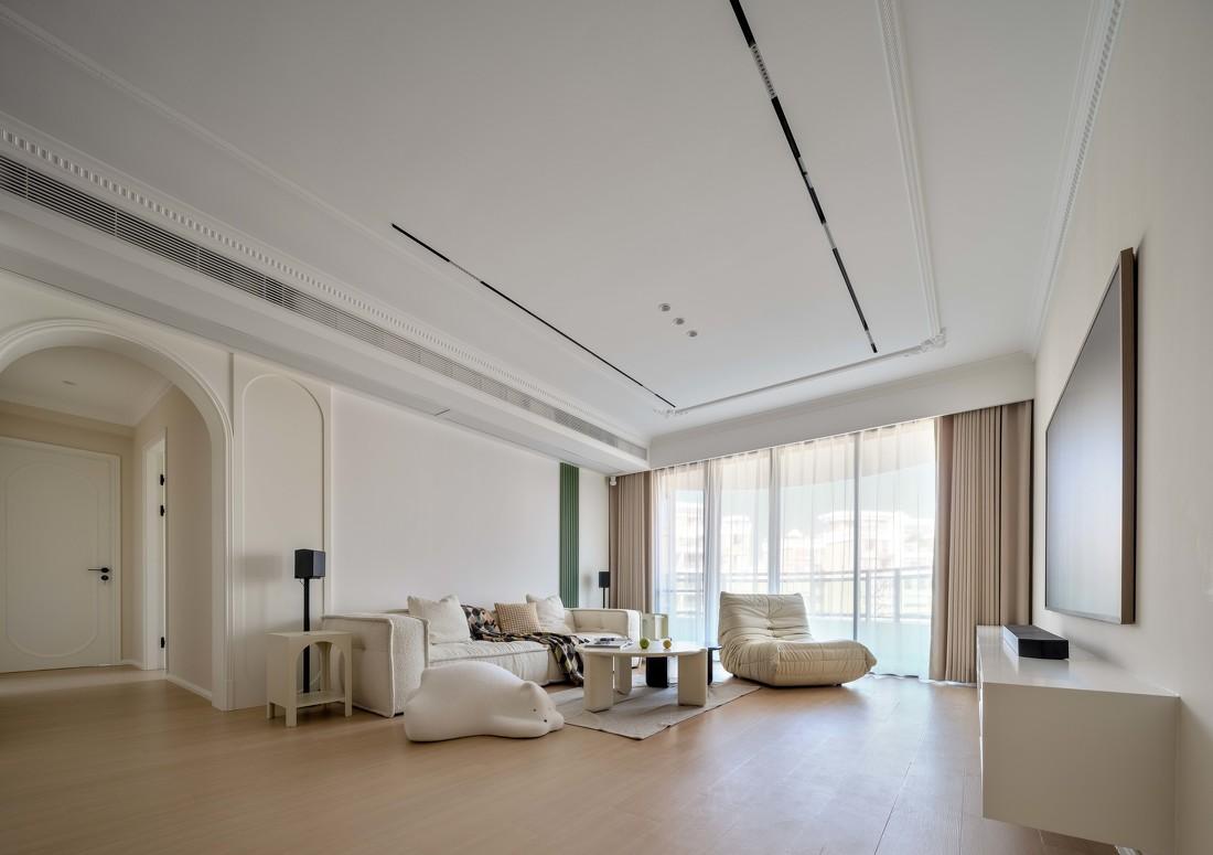 轻法式奶油风·140m²江景平层旧房改造丨中国广州-28