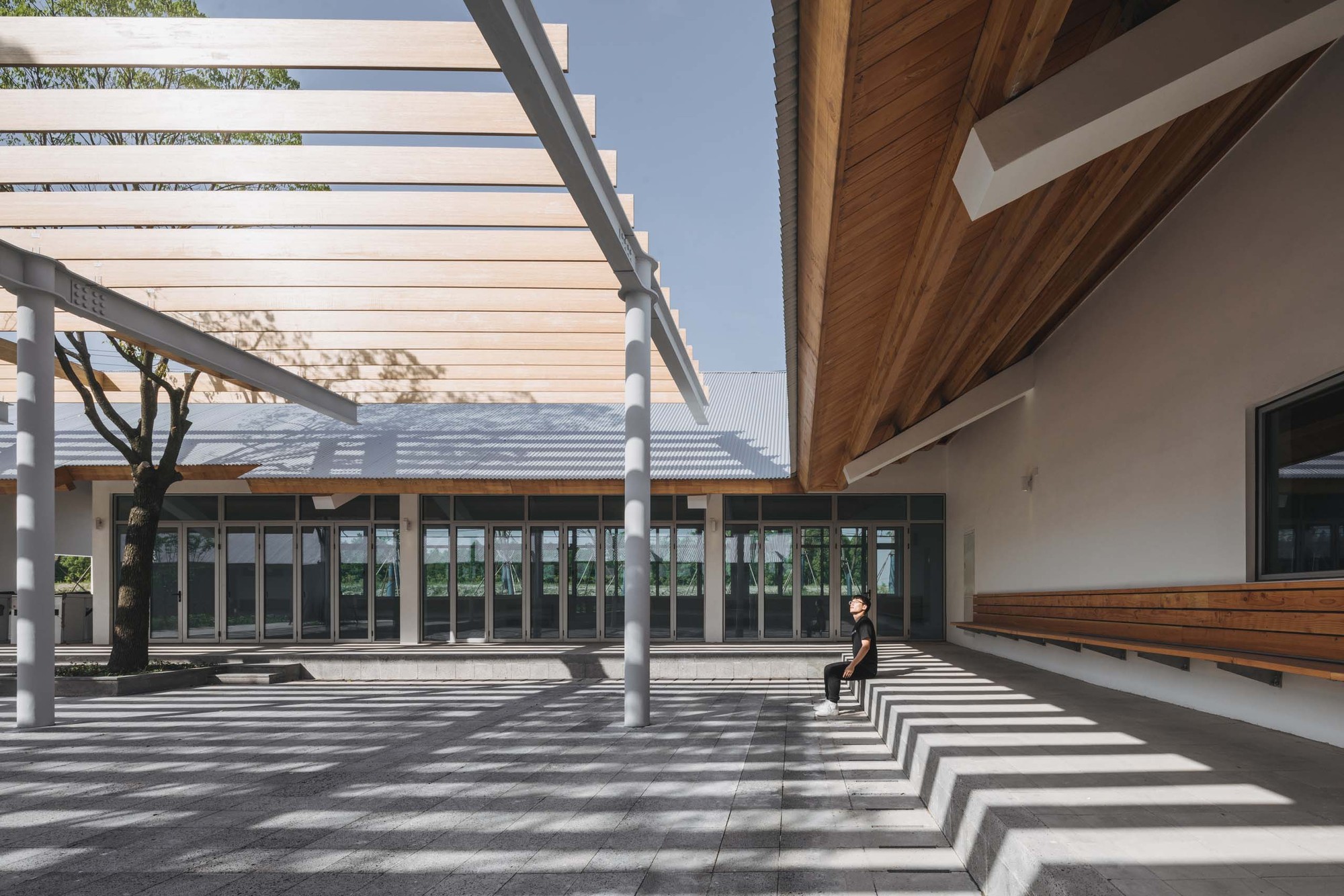 西北游客中心丨中国上海丨Atelier Z+-25