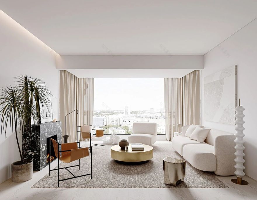 复古文艺宅设计丨空间设计-45