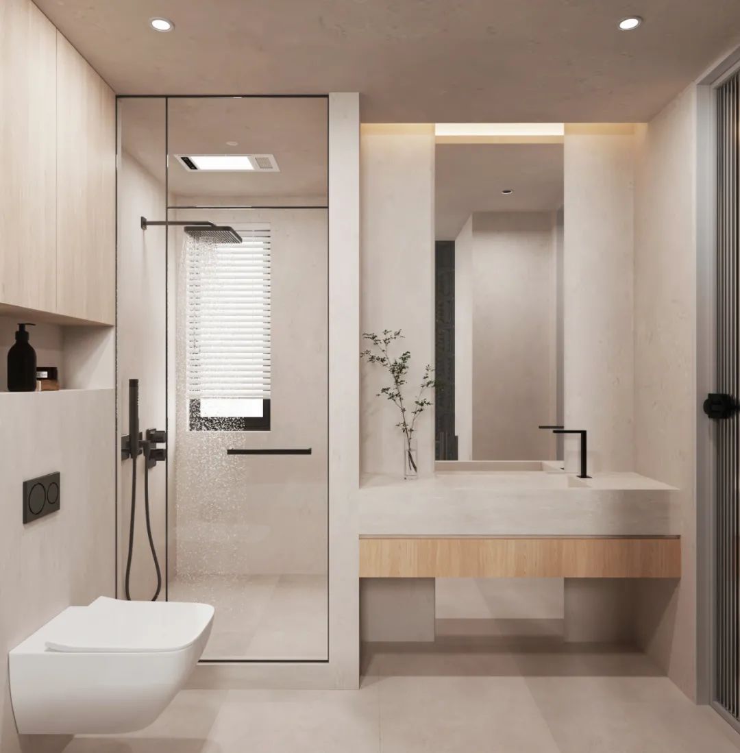 165㎡极简原木系素雅宁静的家丨中国长沙丨周笙笙建筑装饰设计-47