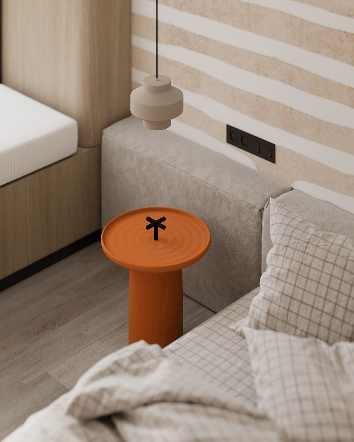 165㎡原木与灰色 打造出超精致的住宅-20