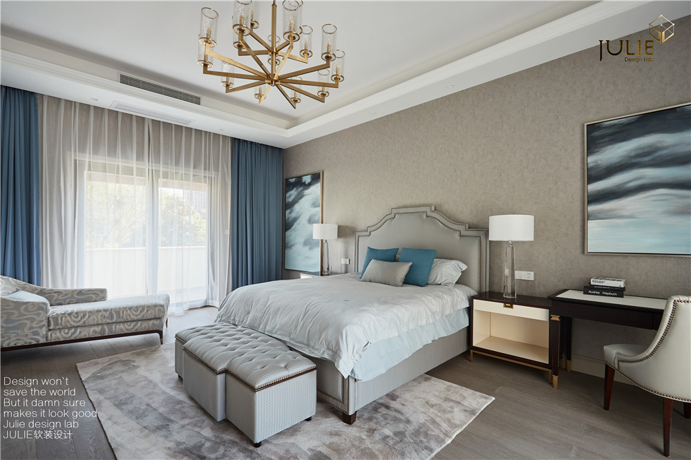 杭州东海闲湖城——710㎡时尚摩登别墅  杭州JULIE软装设计-53