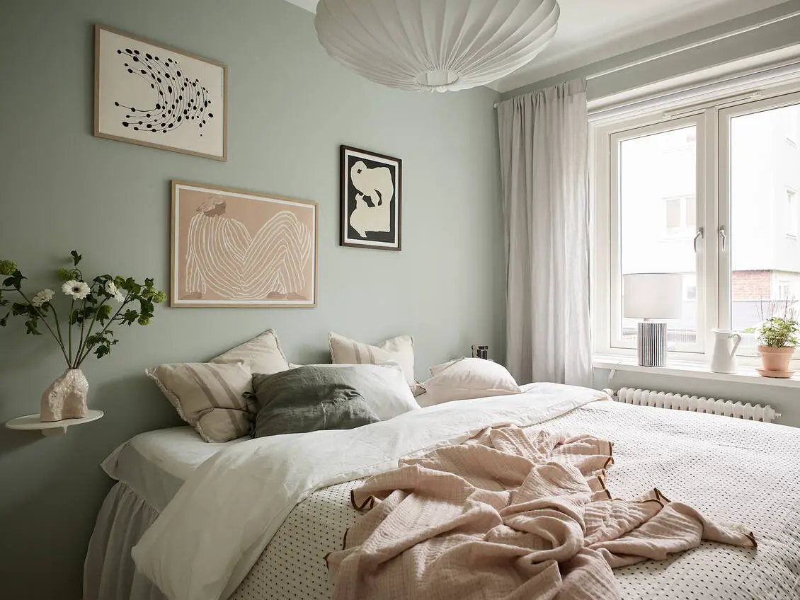 瑞典 30 年代乡村别墅,色彩斑斓的 47m2 公寓设计-10