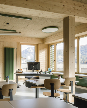 达沃斯转型学校丨瑞士丨CURA Architekten