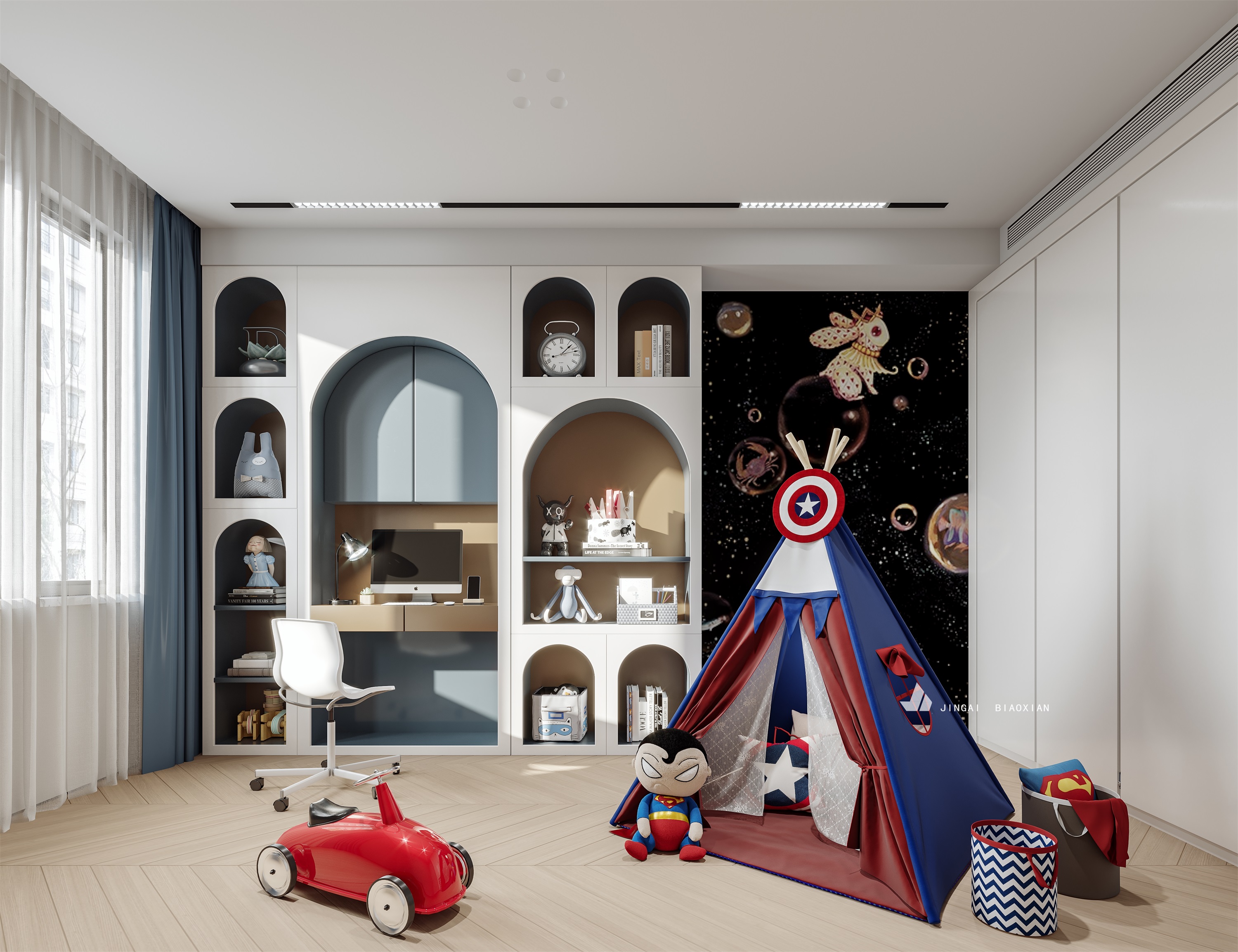 2021 年最新室内设计渲染作品-33