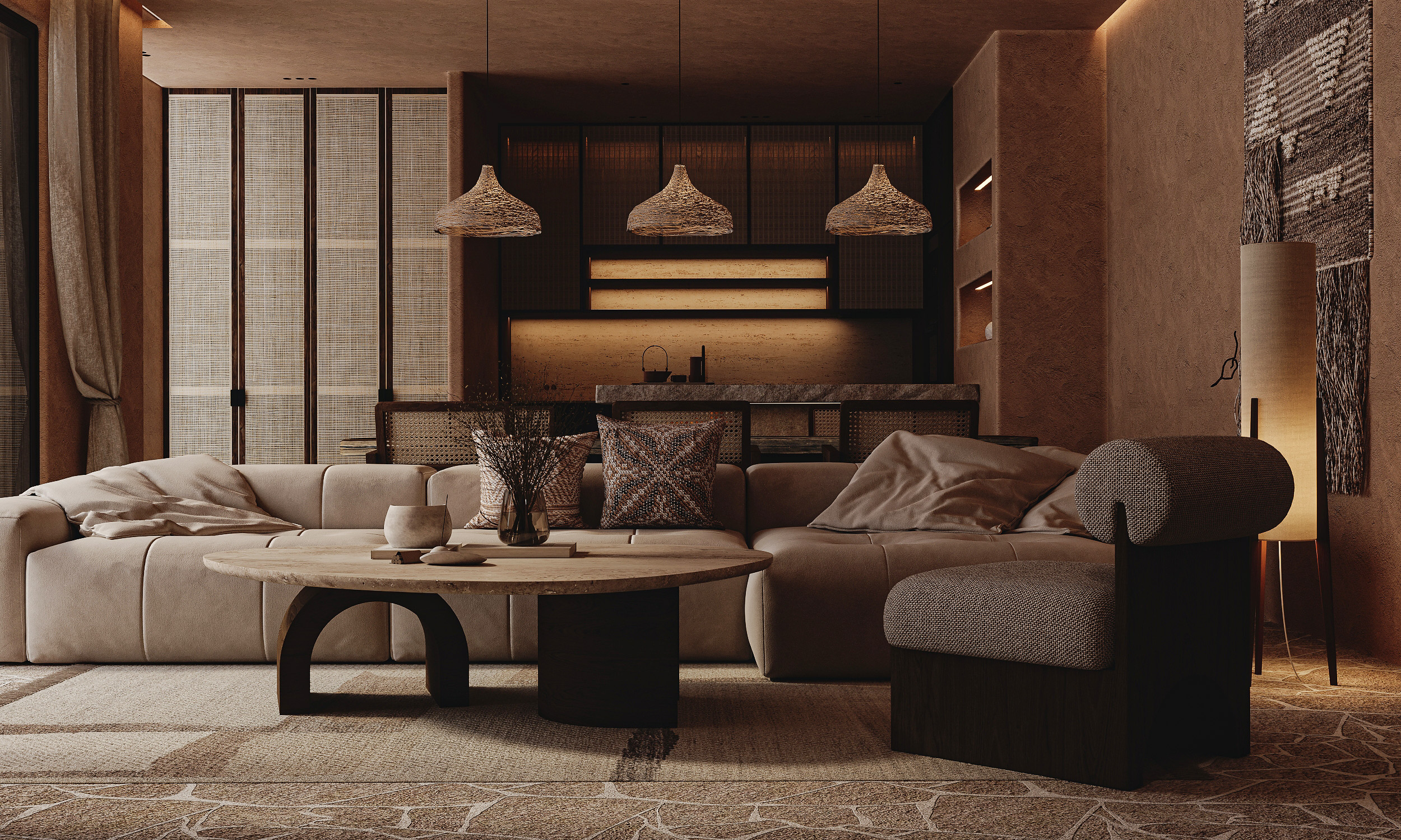 别墅庭院丨Sagda Sakr-9