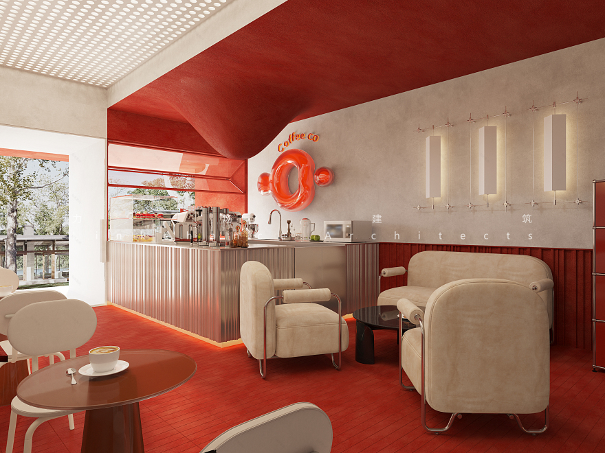 北京Reddot红点咖啡馆丨中国北京丨力场建筑-12