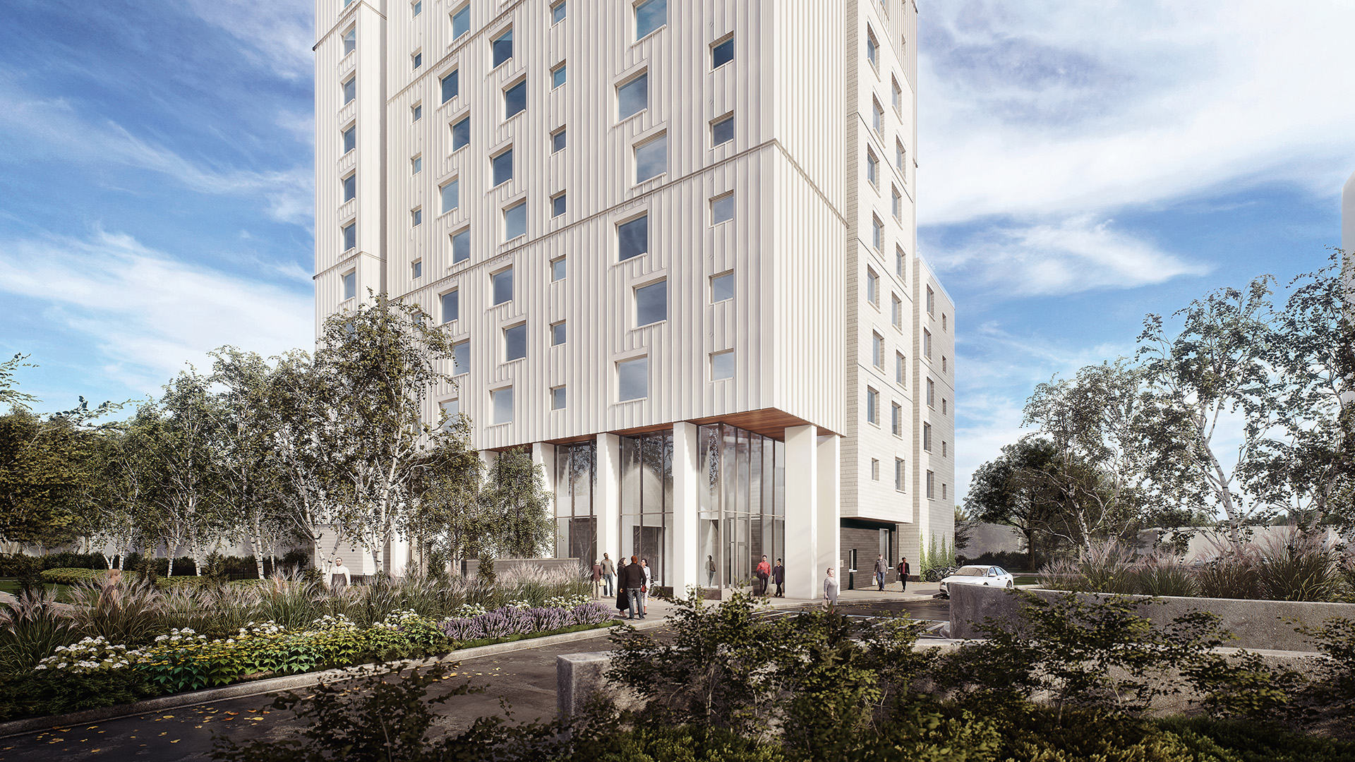 Chelsea Gardens Net Zero Affordable Housing - Montgomery Sisam-1